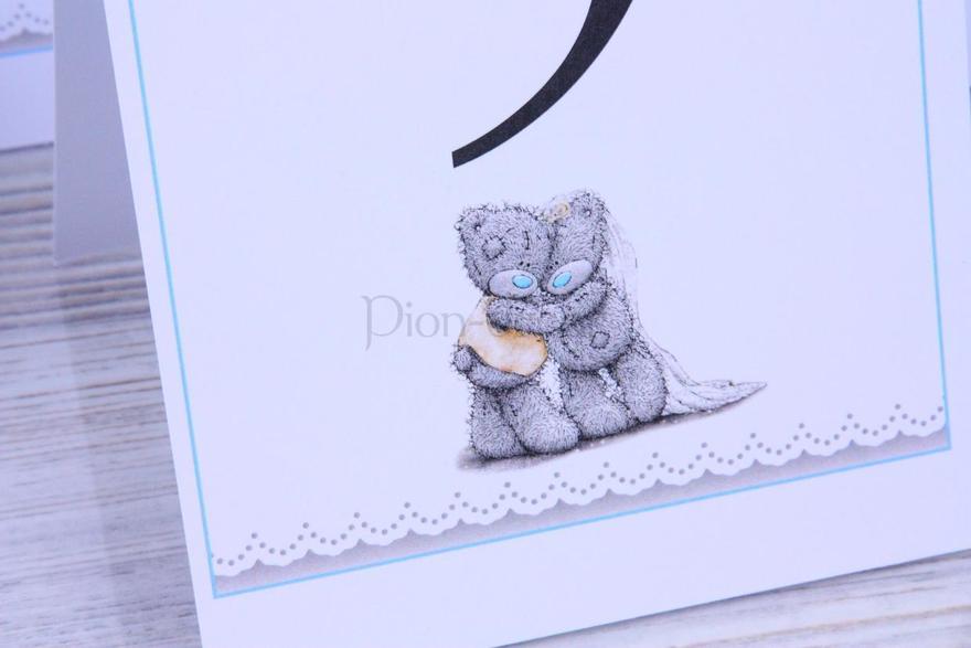 Комплект номерков на столы гостей Me to you от  4