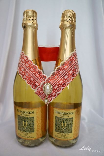 Набор для шампанского (арт.1181) от Свадебный салон Wedding Lily 1