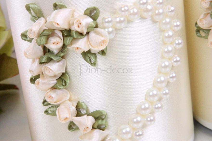 Тубусы Розарий на свадебное шампанское от  3