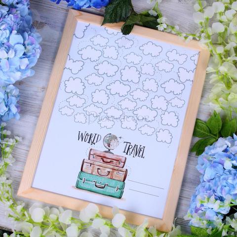Рамка пожеланий Travellers от  2