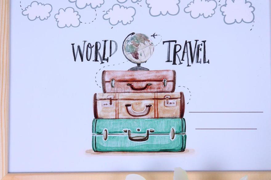 Рамка пожеланий Travellers от  3