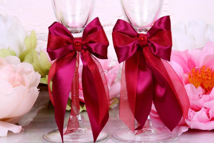 Фужеры свадебные Марсала от  2