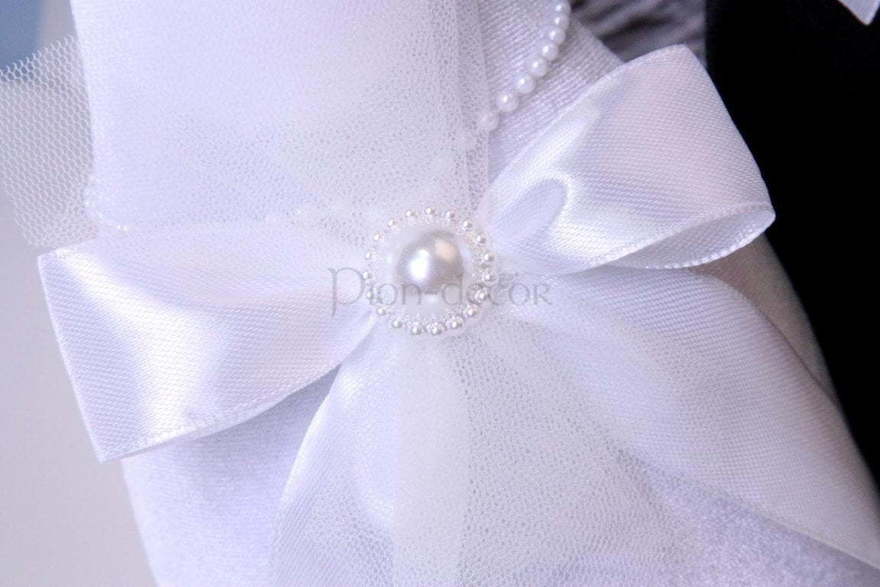 Бархатные чехольчики Love белые от  3