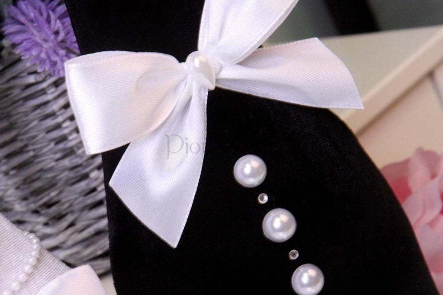 Бархатные чехольчики Love белые от  4