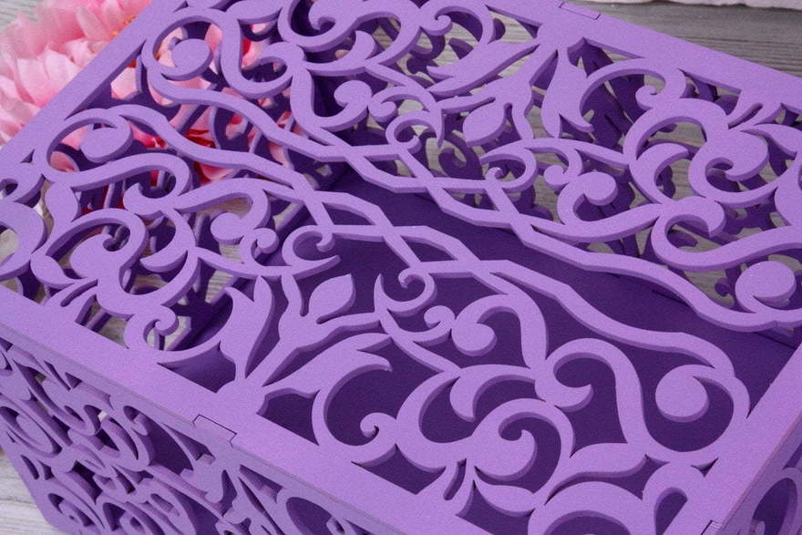 Коробка для конвертов Узоры от  2