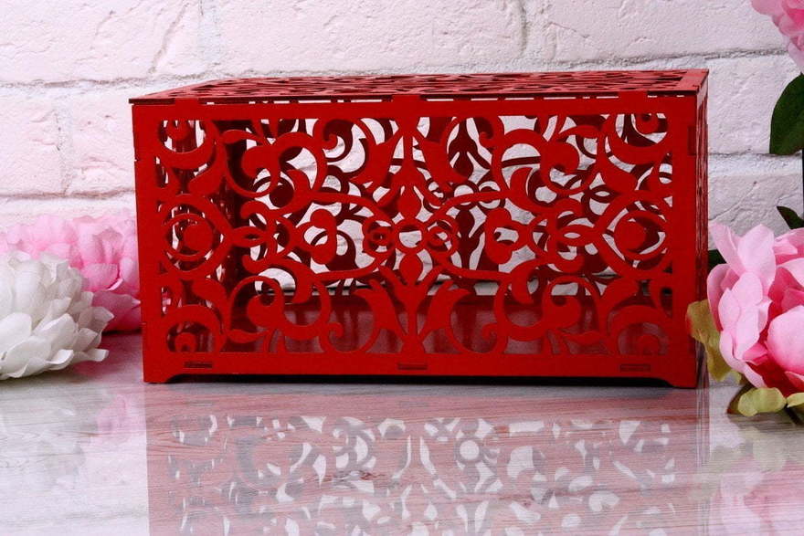 Коробка для конвертов Узоры от  2