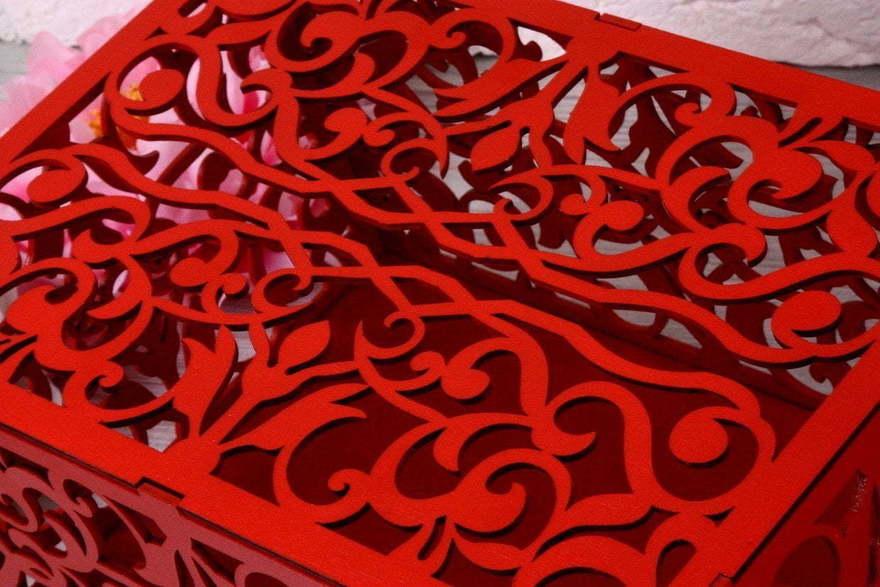 Коробка для конвертов Узоры от  4