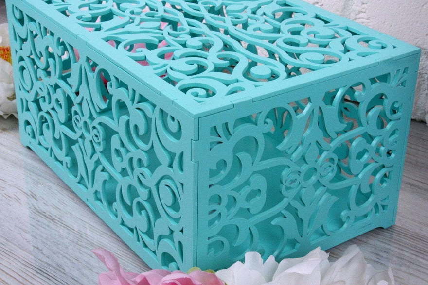 Коробка для конвертов Узоры от  3