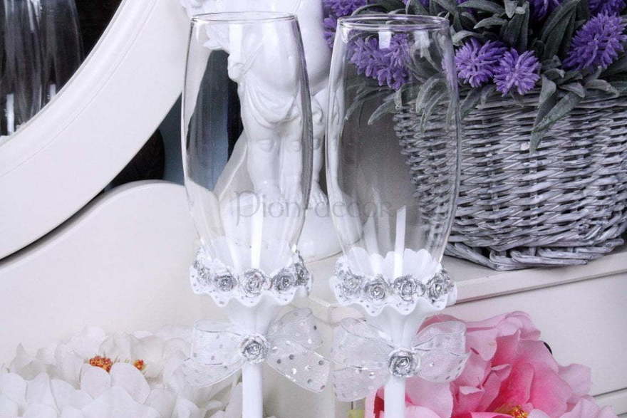 Свадебные бокалы Букет от  2