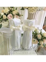 Украшение на шампанское Классик от Свадебный салон Amore Mio 1