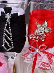 Жених и невеста в красном от  2