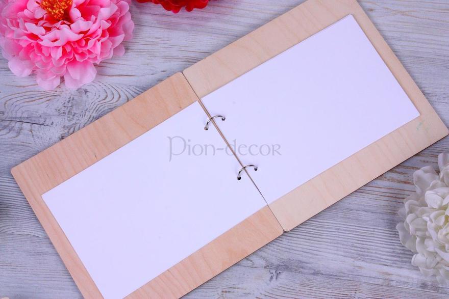 Книга с узором Пионовый веночек от  2