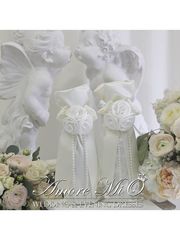 Украшение на шампанское Роскошь от Свадебный салон Amore Mio 1