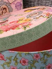 Круглая коробка Шебби от  2