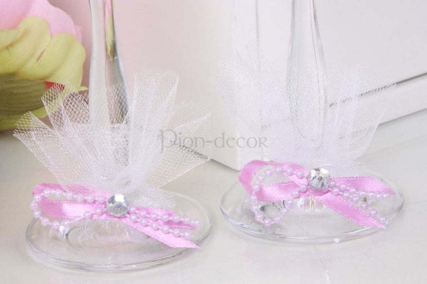 Богемские бокалы Лавандовая парочка от  3