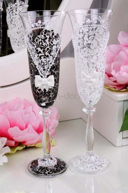 Бокалы Bride and Groom от  1