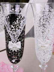 Бокалы Bride and Groom от  2