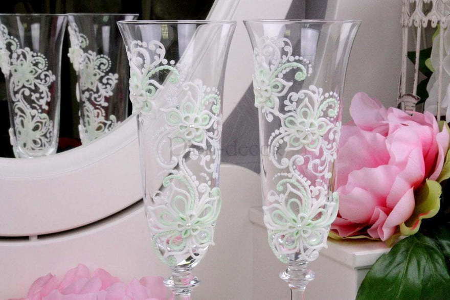 Бокалы Мятные от  2