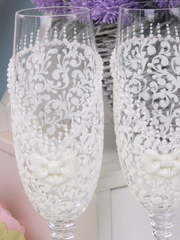 Бокалы с бантом от  2