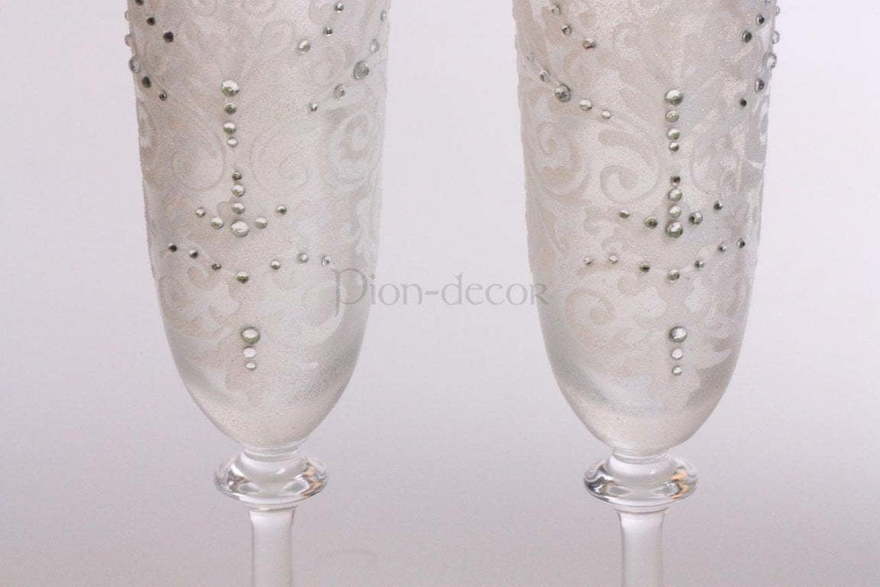 Бокалы Кружевница от  2