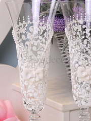 Фужеры Кружевные бокалы от  2