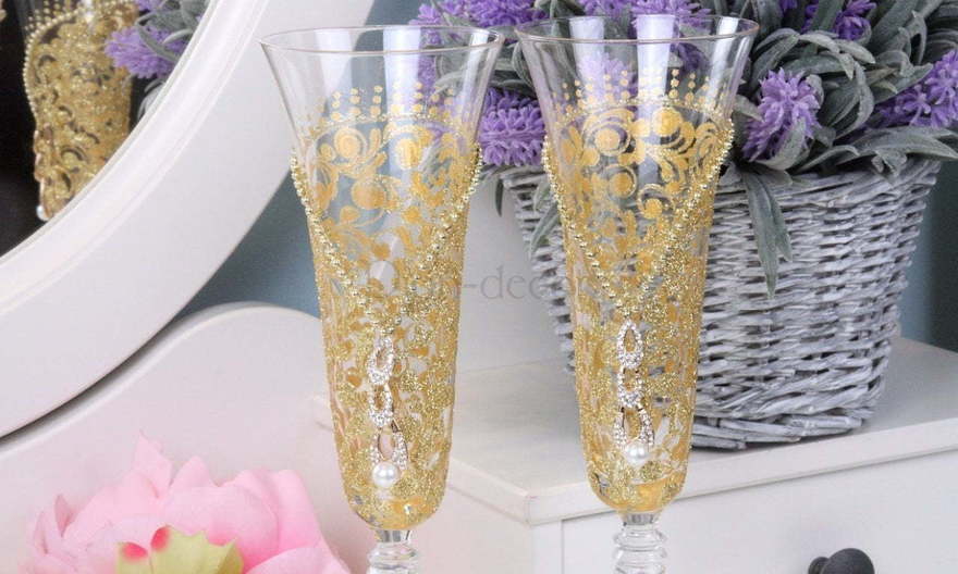 Золотые бокалы от  2