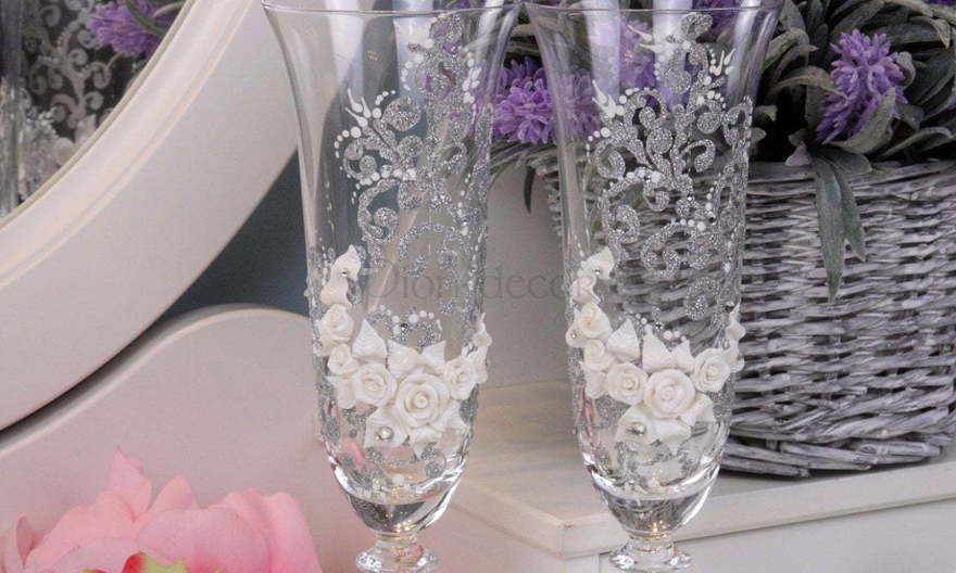 Бокалы Нежность от  2