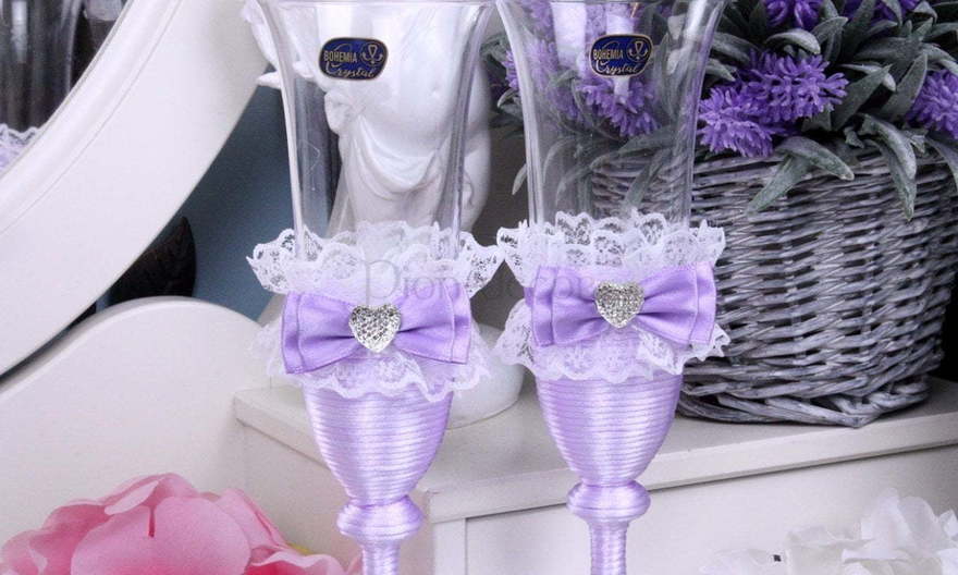 Бокалы Лаванда от  2