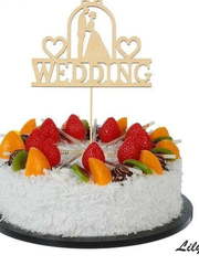 Топпер деревянный (арт.800) от Свадебный салон Wedding Lily 1