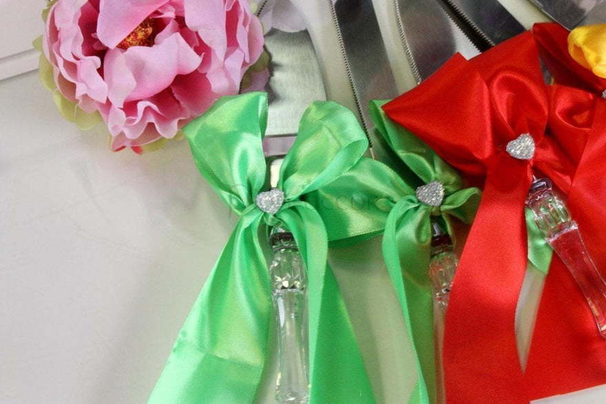 Нож и лопатка для разрезания торта от  2