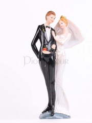Большая свадебная фигурка Жених и невеста от  1