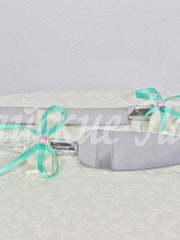 Приборы для свадебного торта. Коллекция Любава от Свадебная арт студия Райские Павы 1