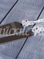 Приборы для свадебного торта. Коллекция Инесса от Свадебная арт студия Райские Павы 1