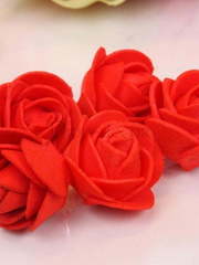 Красные розочки для декора от  2