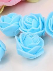 Нежно голубые розочки для декора от  2