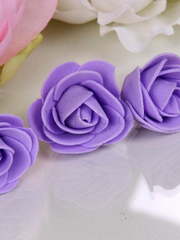 Лавандовые розочки для декора от  2