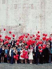 Воздушные шары-сердечки от  2