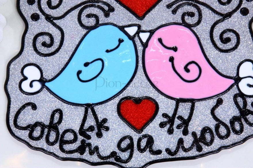 Наклейка на авто Птенчики от  2