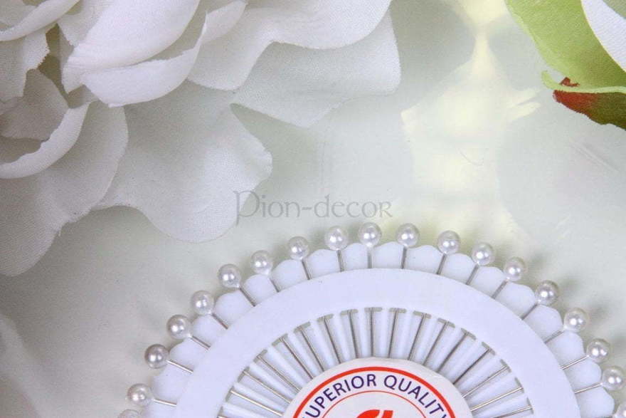 Жемчужные иголки для декора от  3