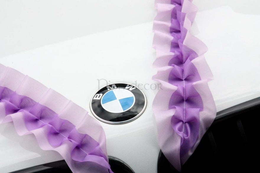 Кружевная лента на авто - органза(любые цвета) от  4