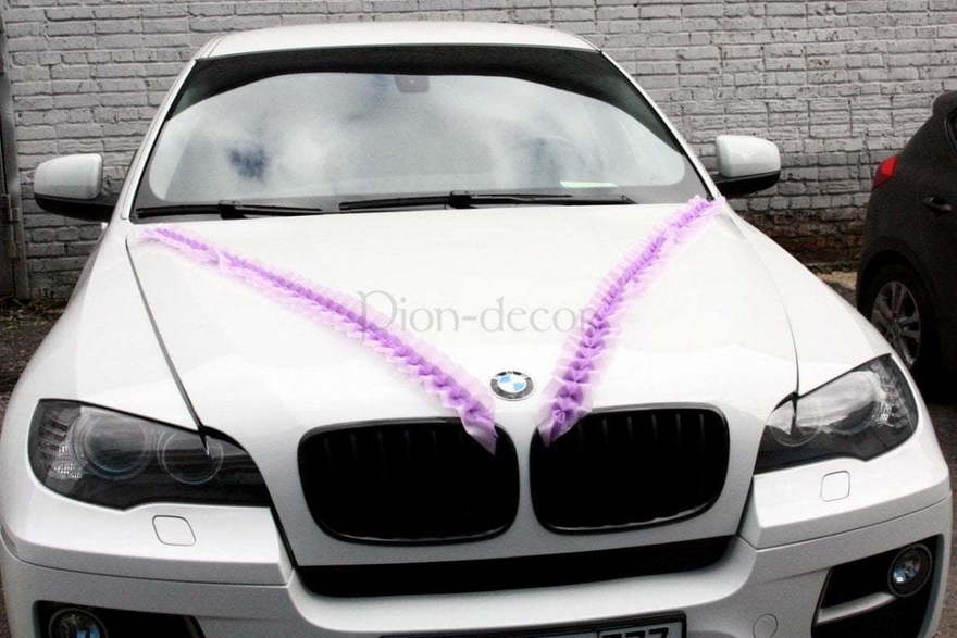 Кружевная лента на авто - органза(любые цвета) от  5