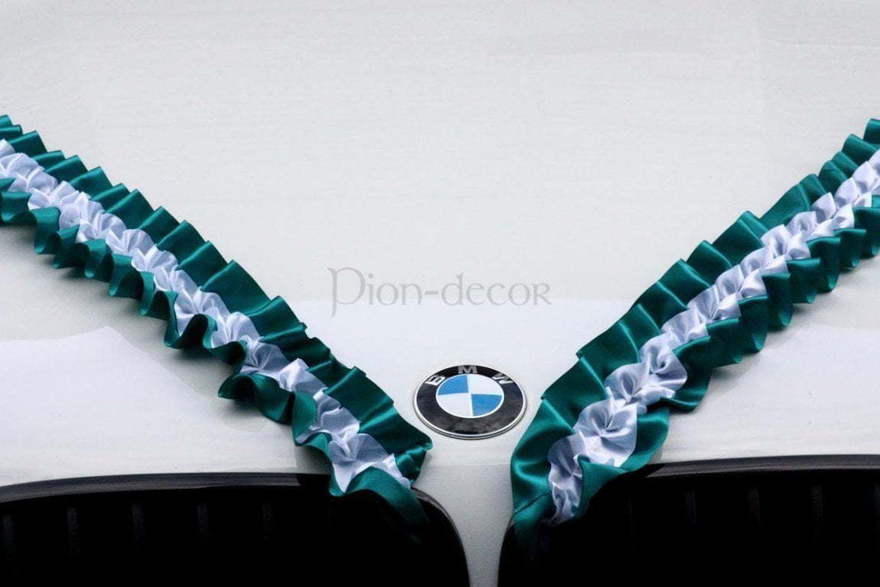 Кружевная лента на авто - атлас(любые цвета) от  3