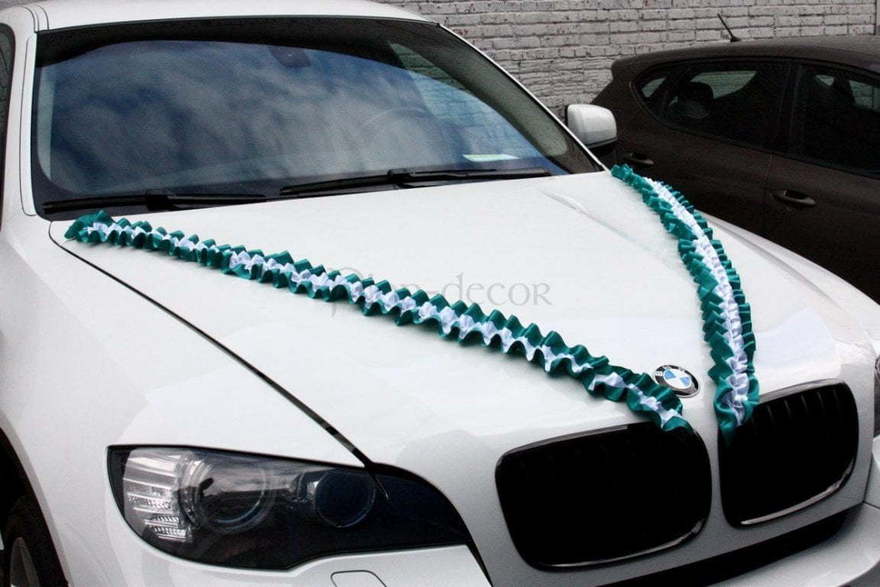 Кружевная лента на авто - атлас(любые цвета) от  5