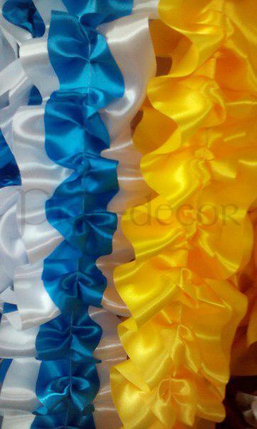 Кружевная лента на авто - атлас(любые цвета) от  8