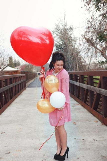 Шар огромное сердце от  4