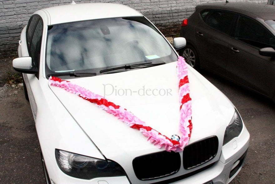 Волнистые ленты на авто (любые цвета) от  5