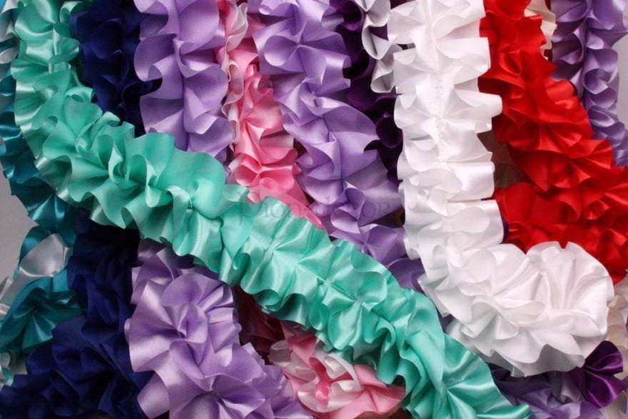 Волнистые ленты на авто (любые цвета) от  6