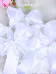 Белые банты от  1