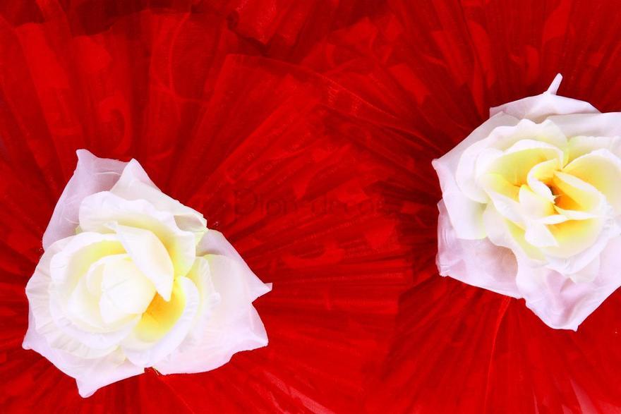 Украшение Красные узоры от  3