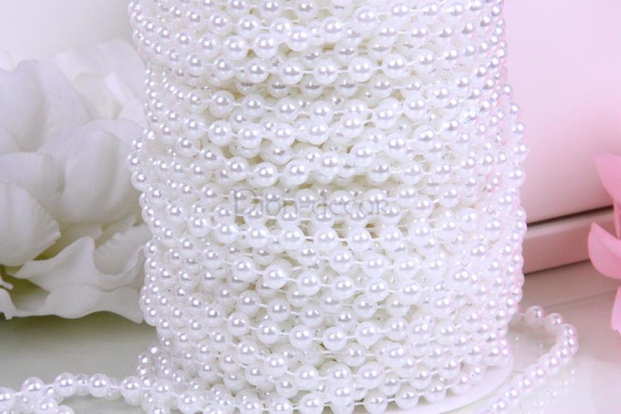 Жемчужная нить - белая от  3